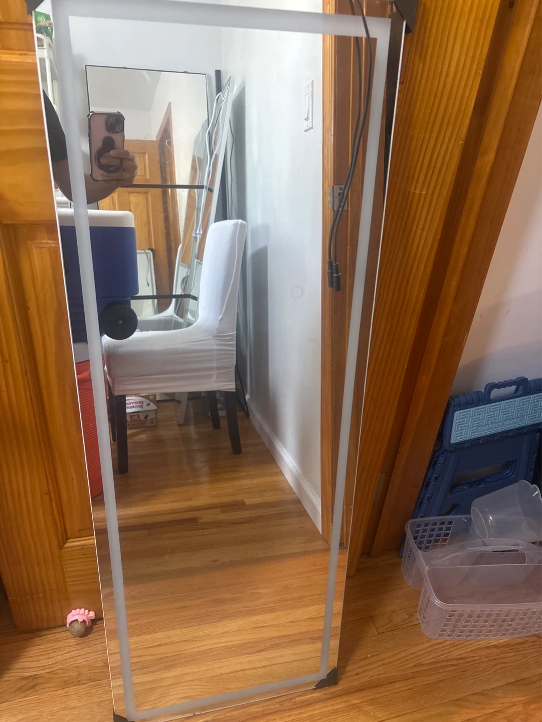 Full Length Mirror with LED Light