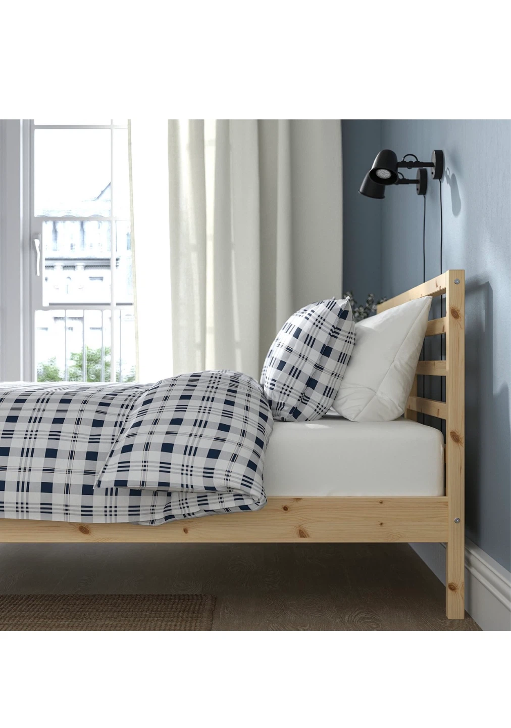 Full Size Bed Frame and Slate - photo 2