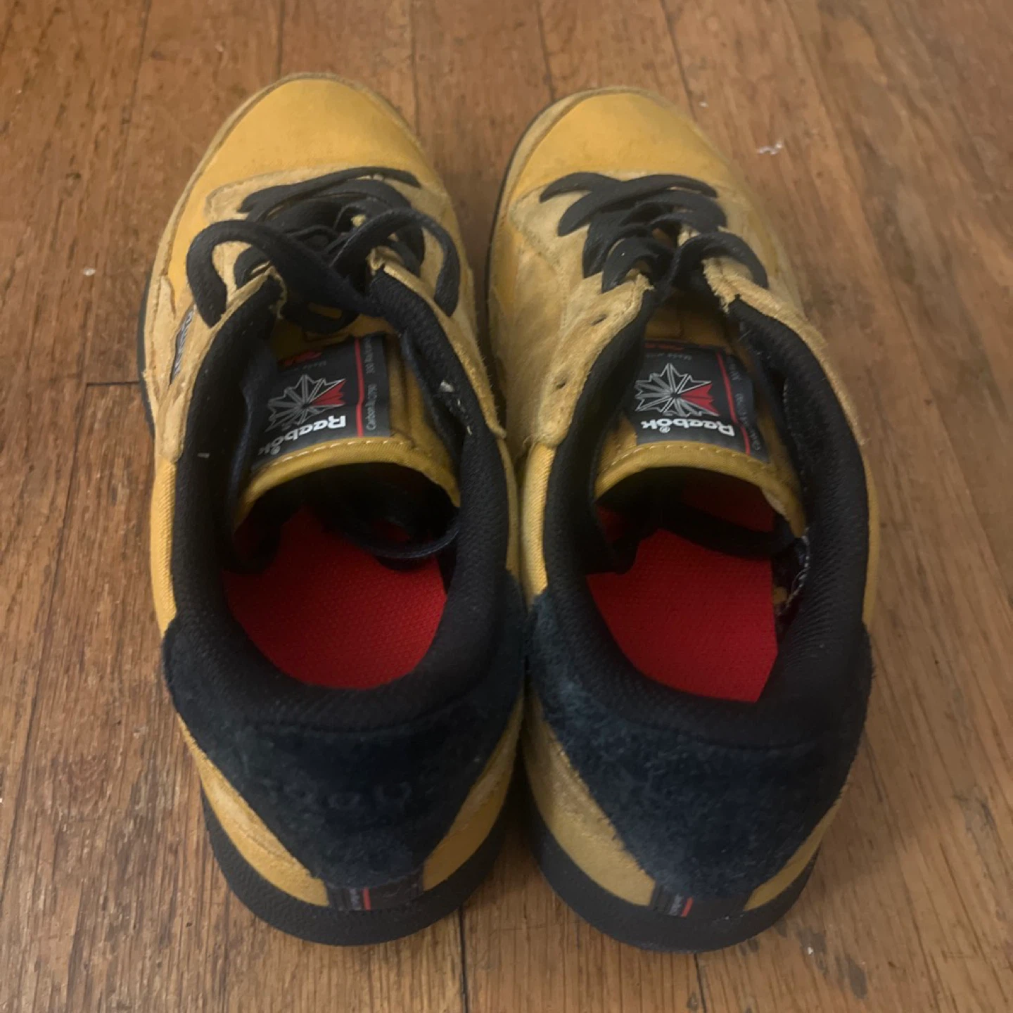Reebok Yellow Suede Sneakers - photo 4