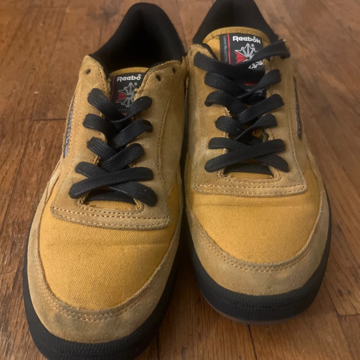 Reebok Yellow Suede Sneakers - photo 5