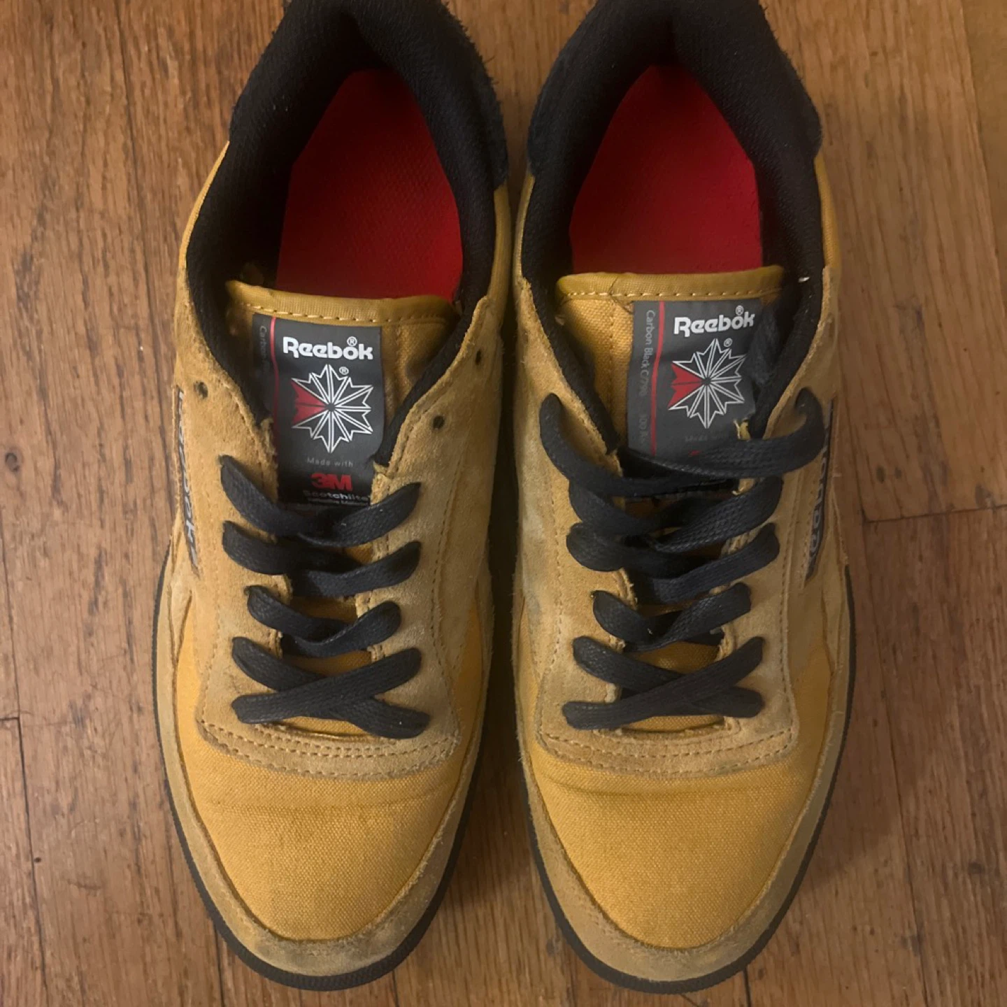 Reebok Yellow Suede Sneakers - photo 2