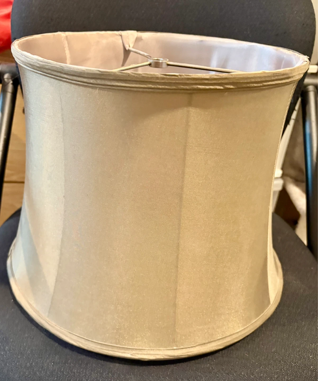 Gold Fabric Lamp Shade - photo 4