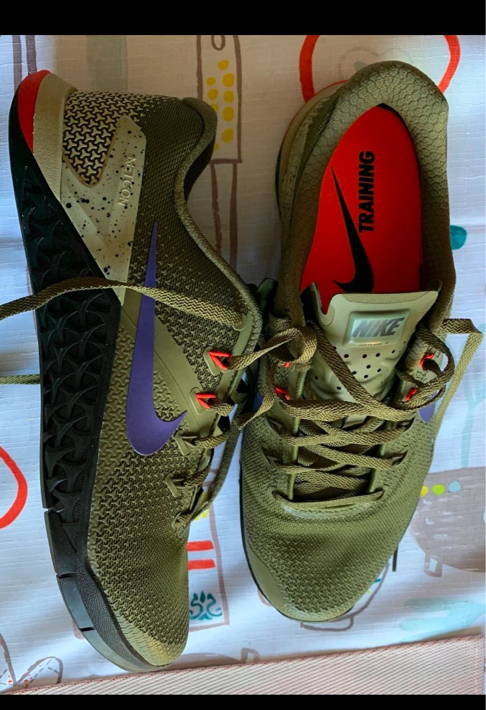 Nike Metcon 4 Training Shoes - Olive Green - US 9.5