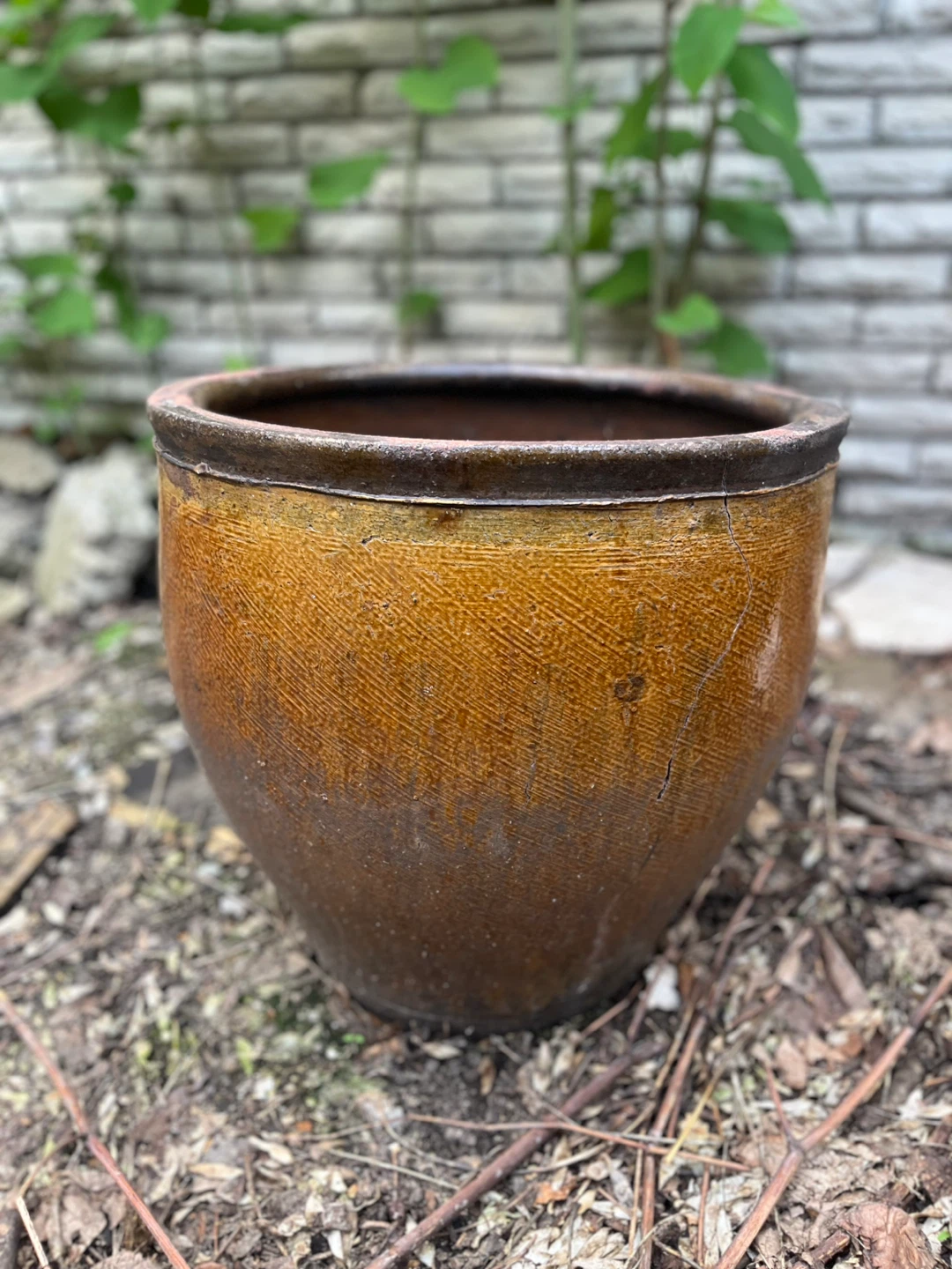 Vintage Ceramic Planter Pot - photo 2
