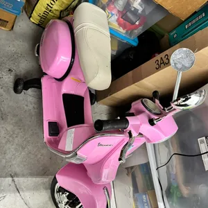 Pink Vespa Ride-On Scooter for Kids