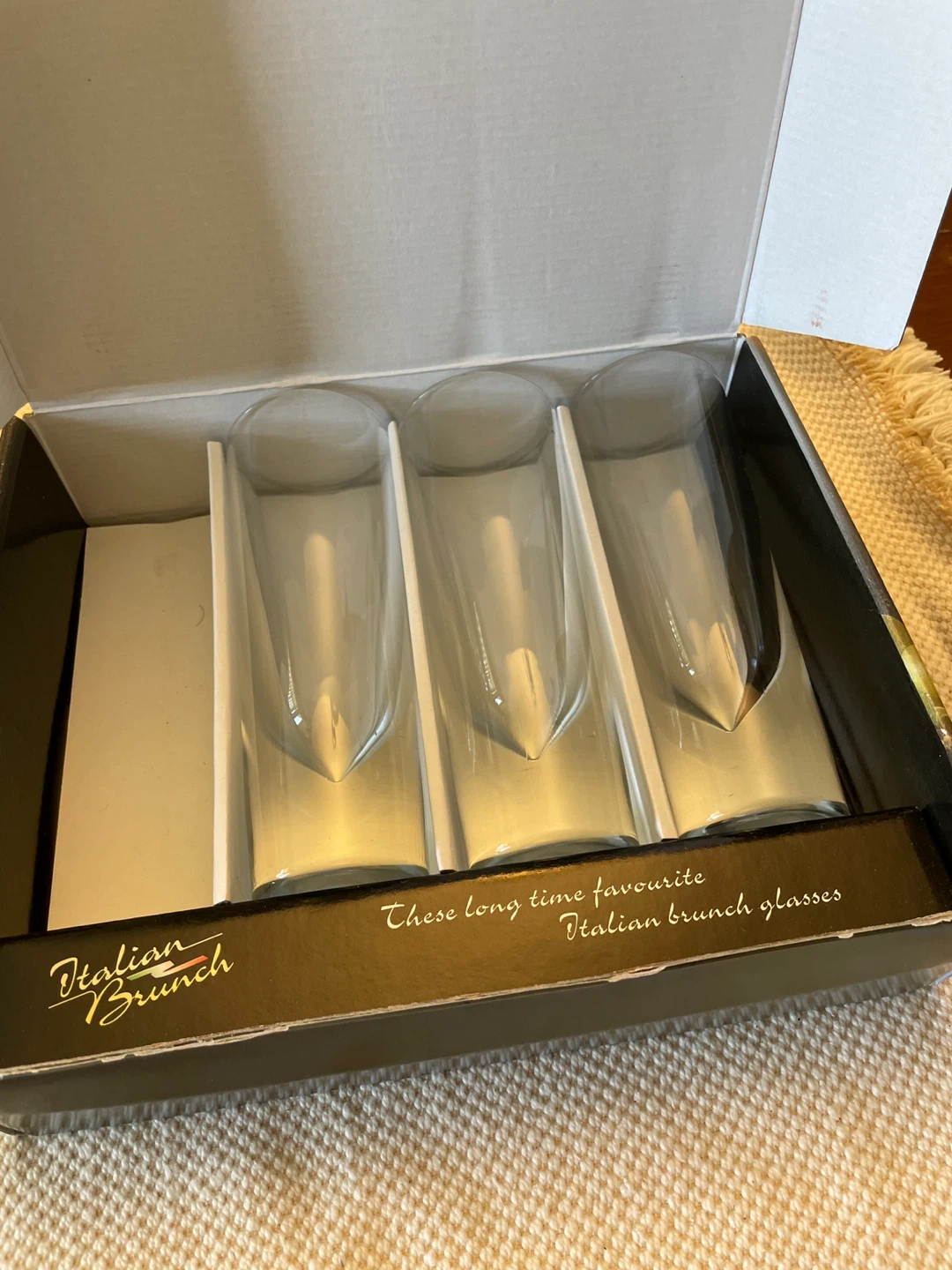 Italian Brunch 3 Pc Set Long Drink Glasses - photo 2