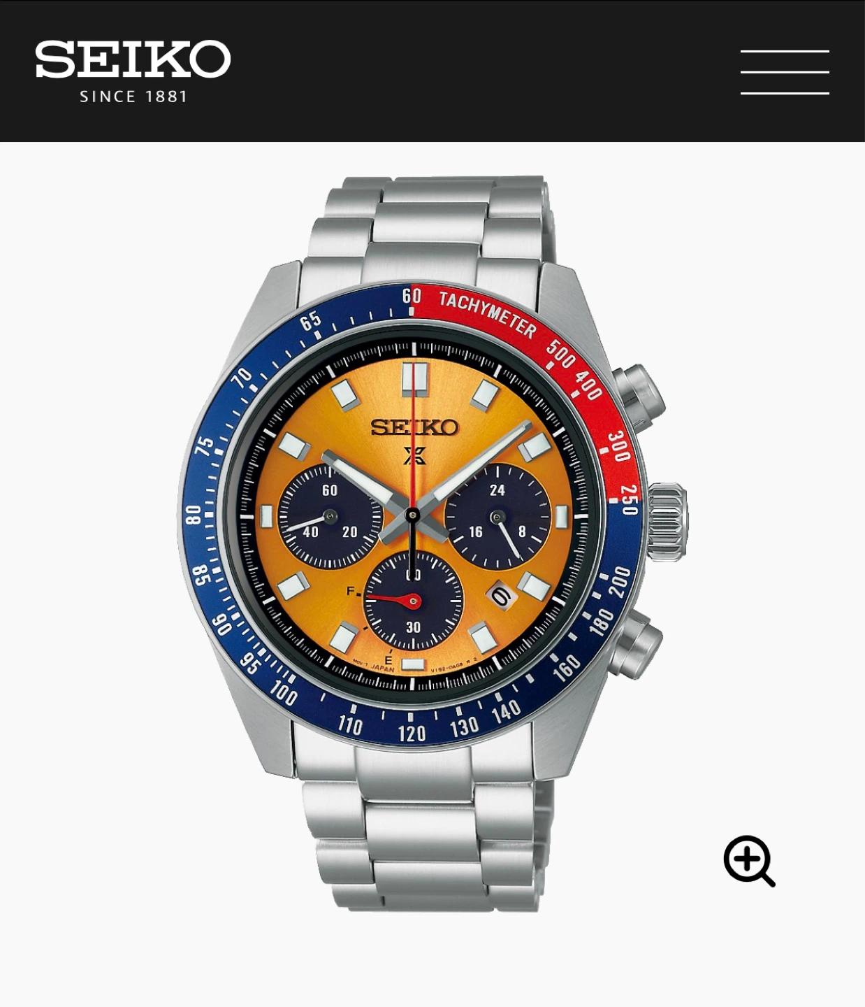 Seiko SSC947 Prospex Speedtimer Chronograph - photo 2