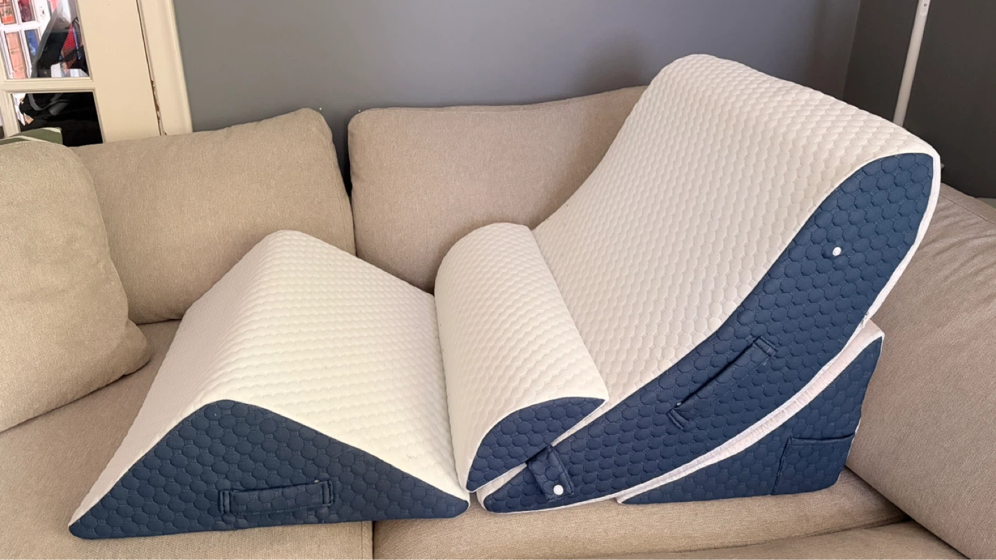 Welzona 4pcs Orthopedic Wedge Pillow Set - photo 3