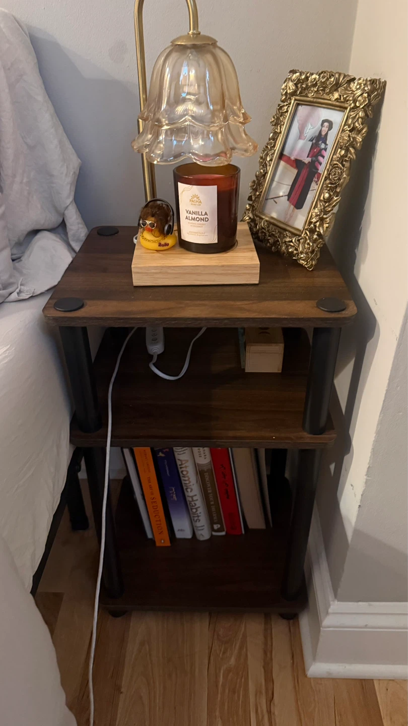 2-Tier Nightstand Side Table - photo 3