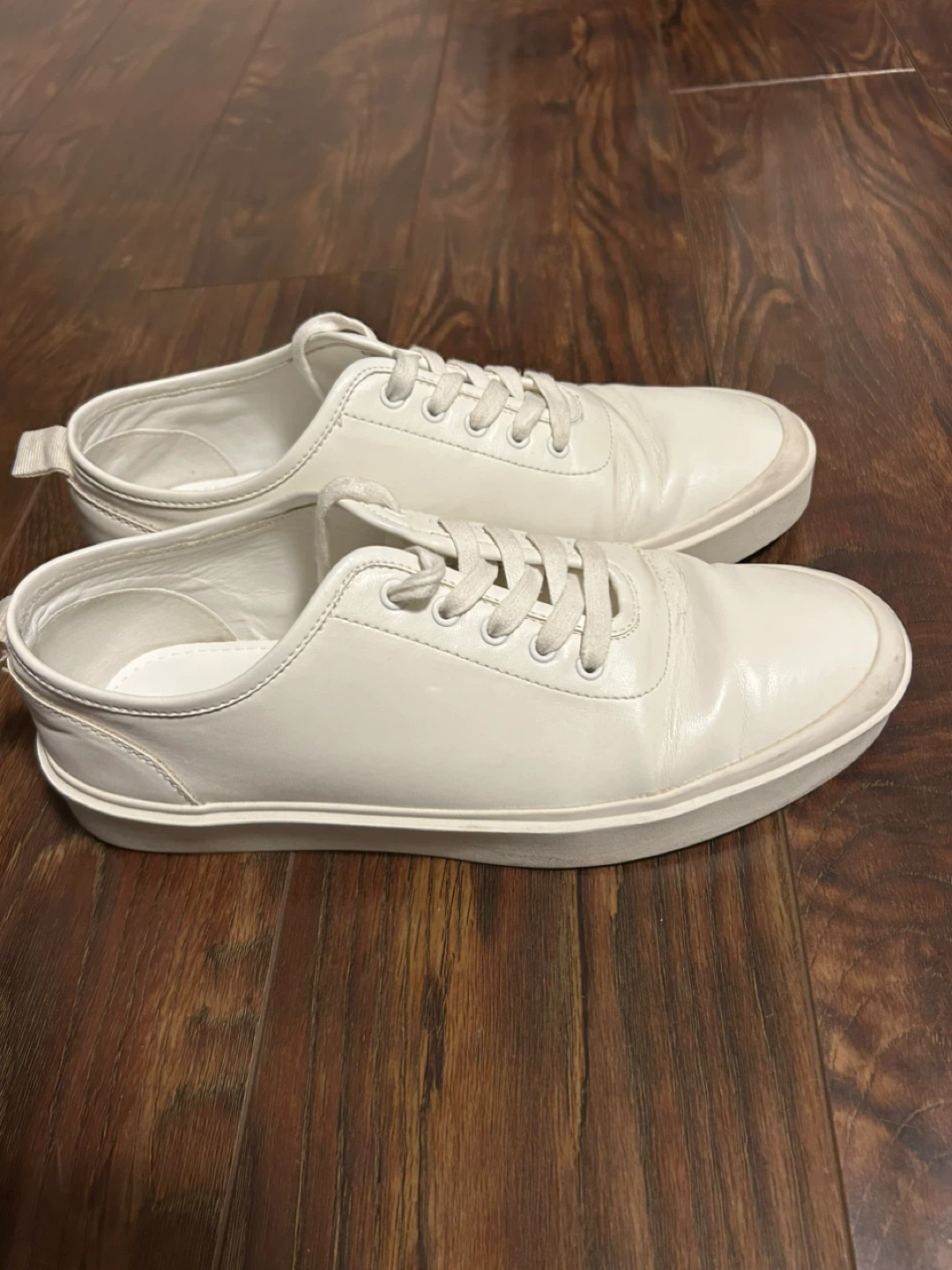 Abound White Lace-Up Sneakers