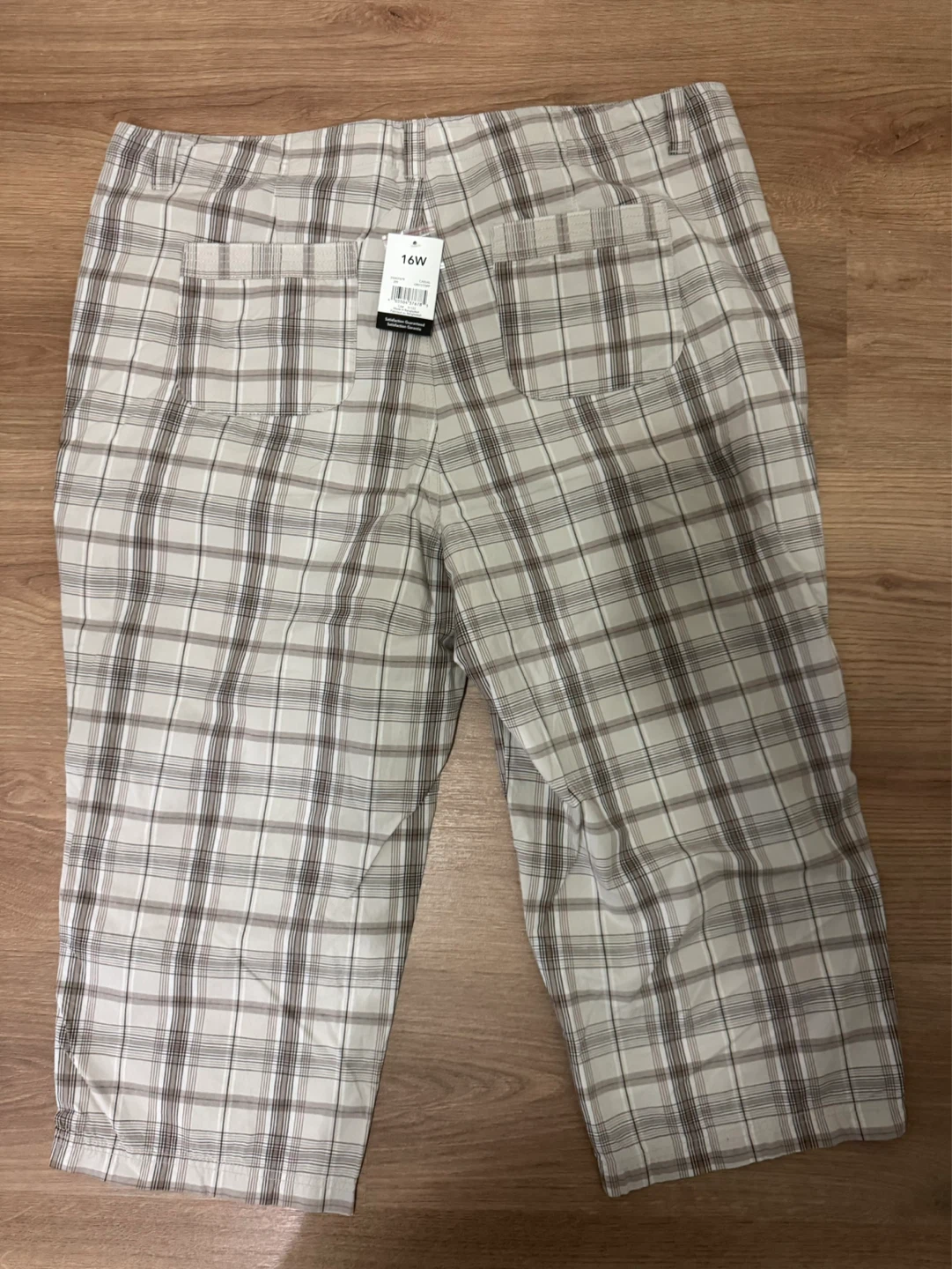 George Women's Plaid Capris Size 16W - photo 2