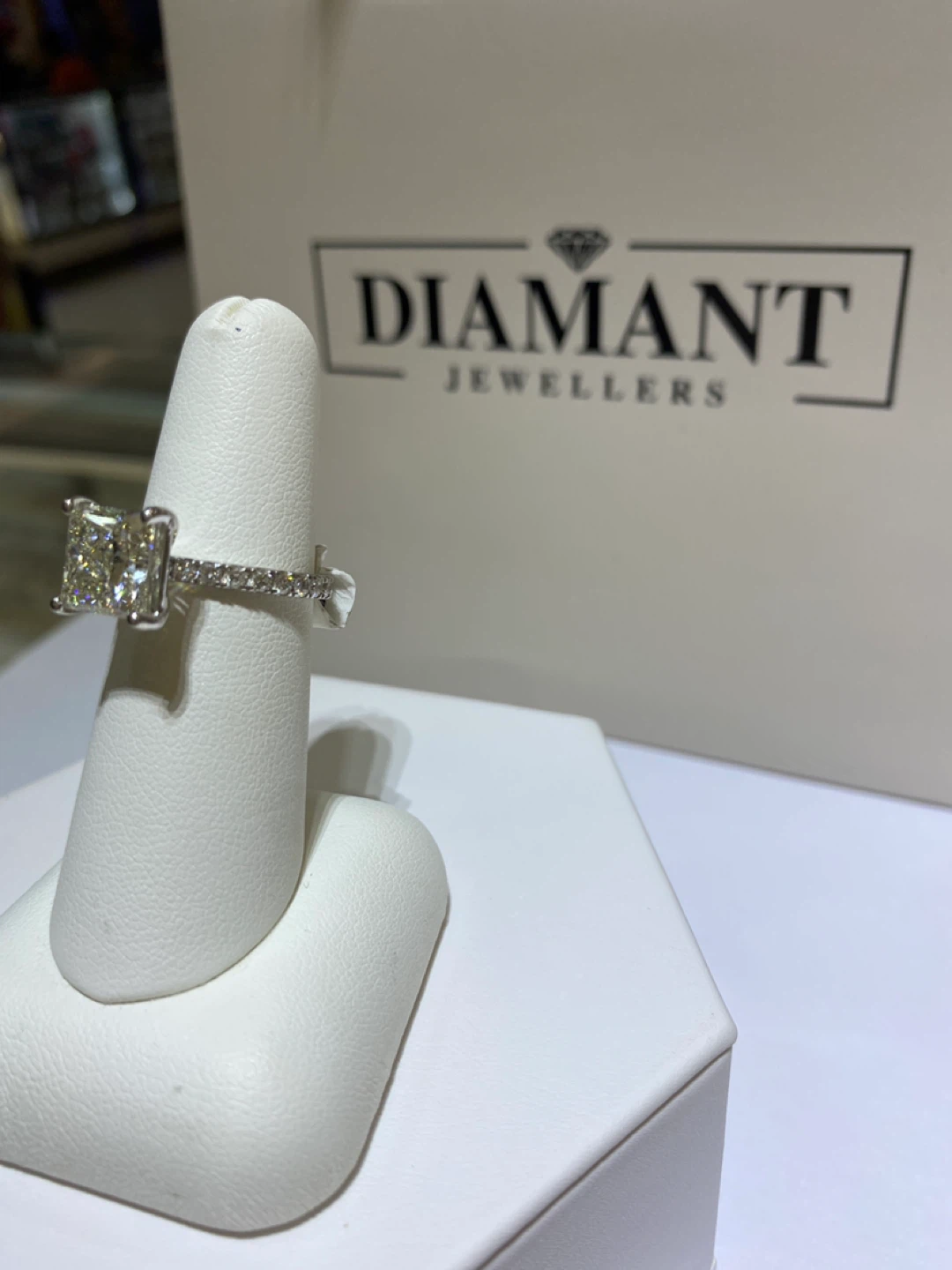 Diamant Jewellers Princess Cut Diamond Engagement Ring - photo 2