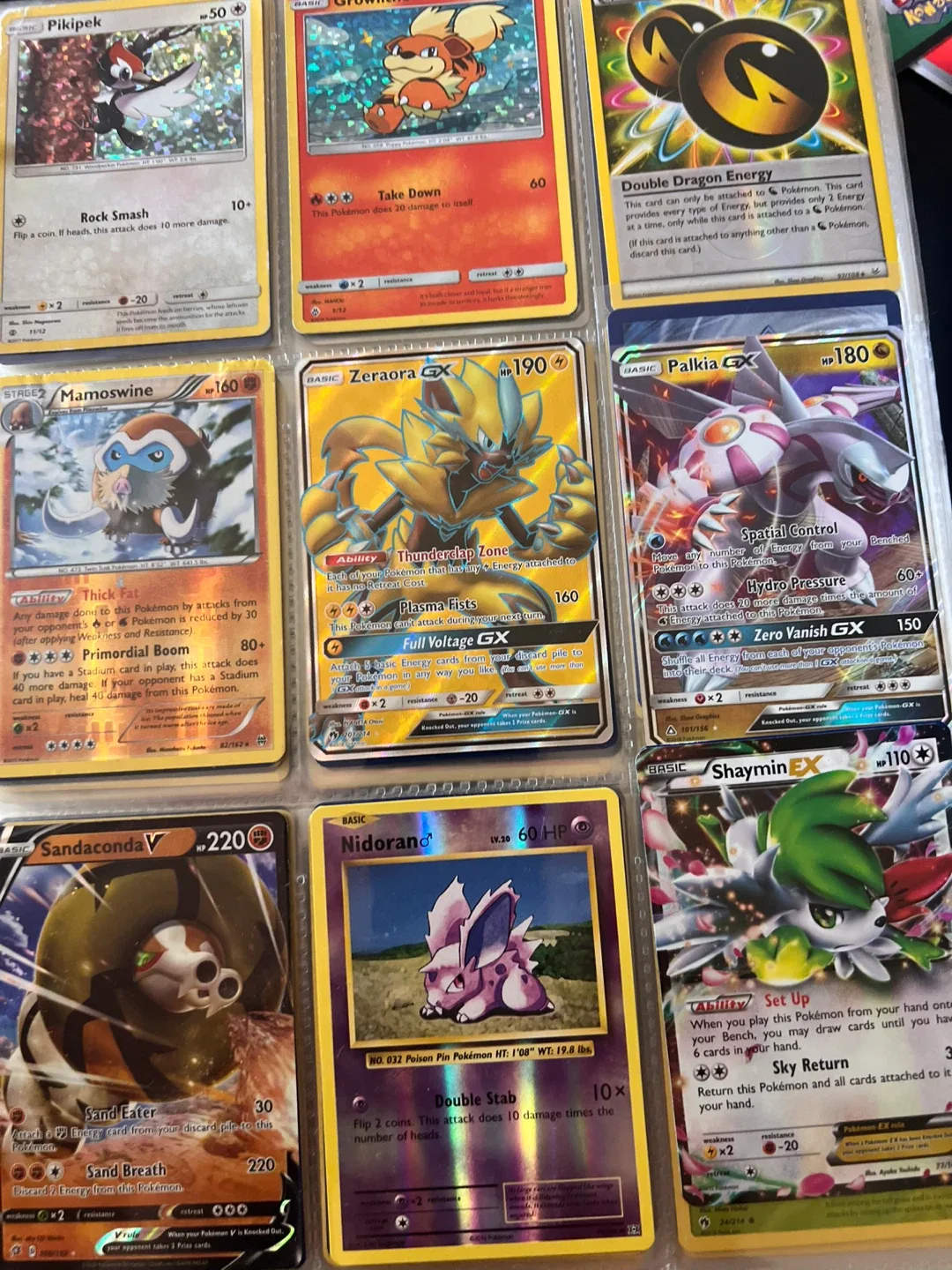 Assorted Pokémon Trading Cards