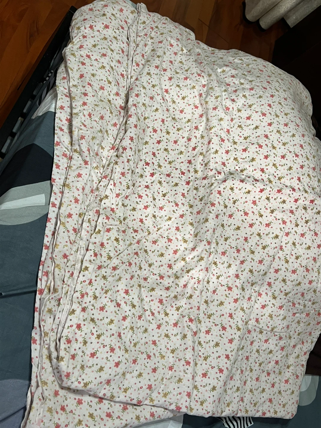 Floral Print Quilt