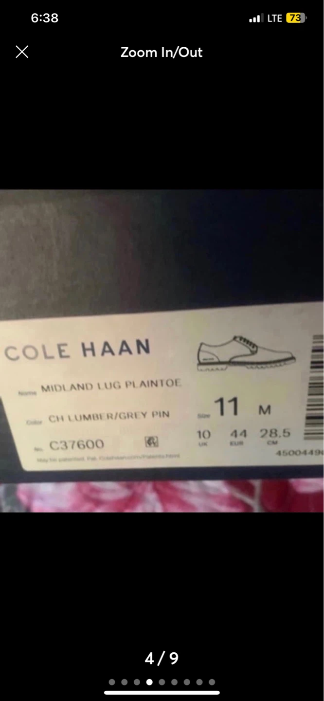 Cole Haan Midland Lug Plain Toe Oxford Shoes - photo 4
