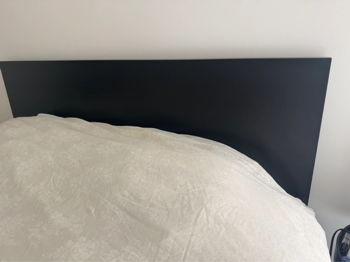 IKEA MALM Queen Bed Frame and mattress- Black - photo 3