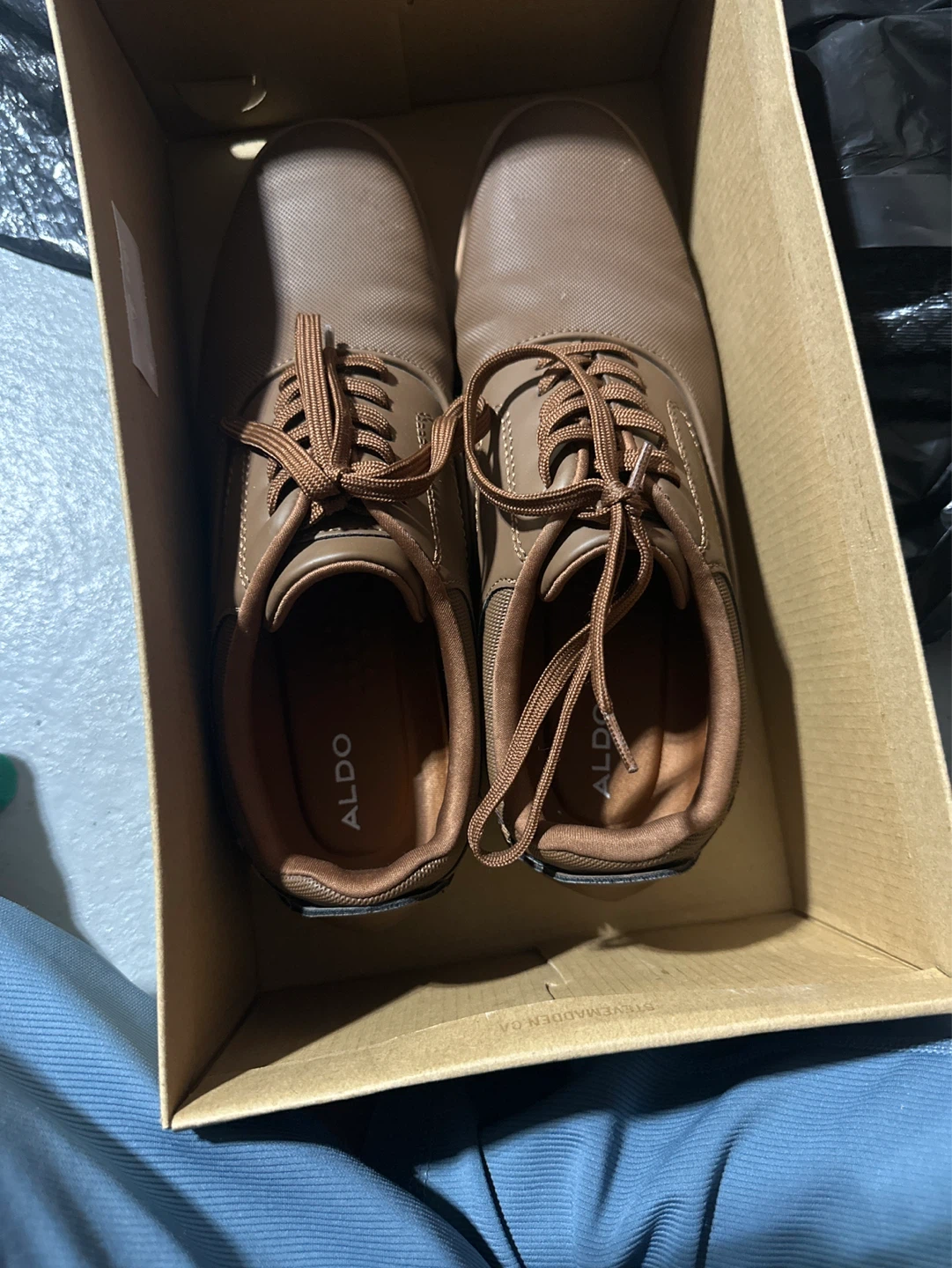 ALDO Men's Taupe Dress Shoes Size 9.5