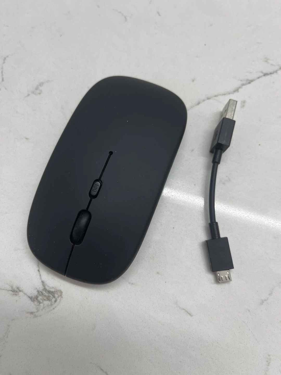 Black Dual Mode Wireless Mouse