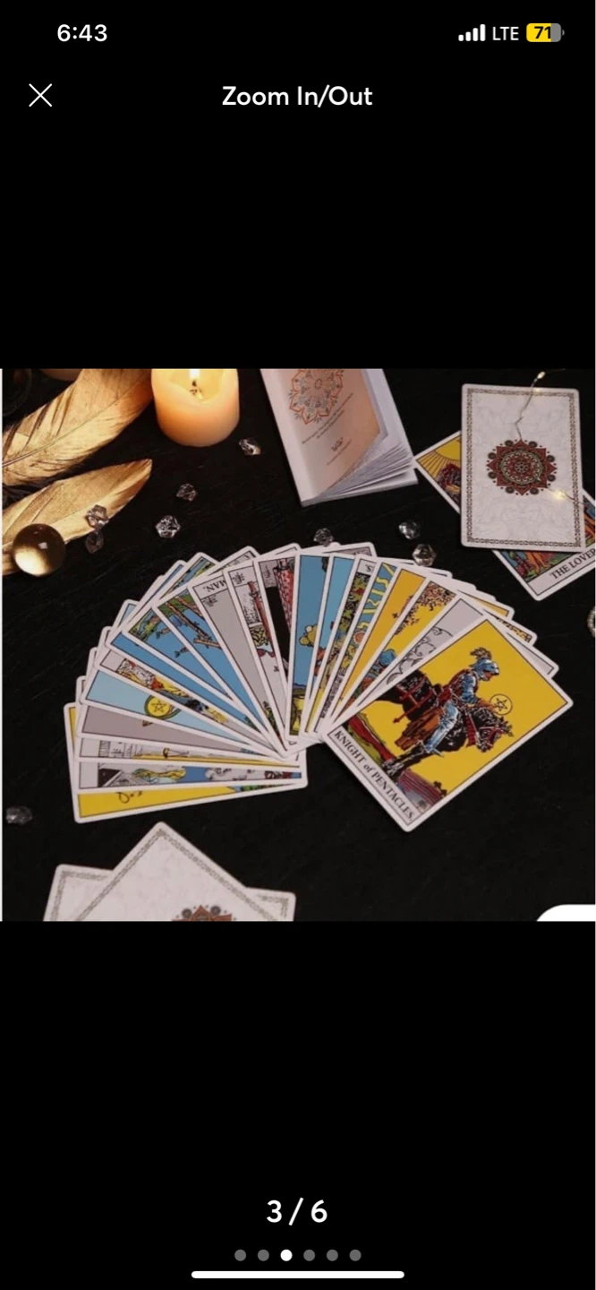 Classic Design Tarot Deck of 78 Cards - photo 3