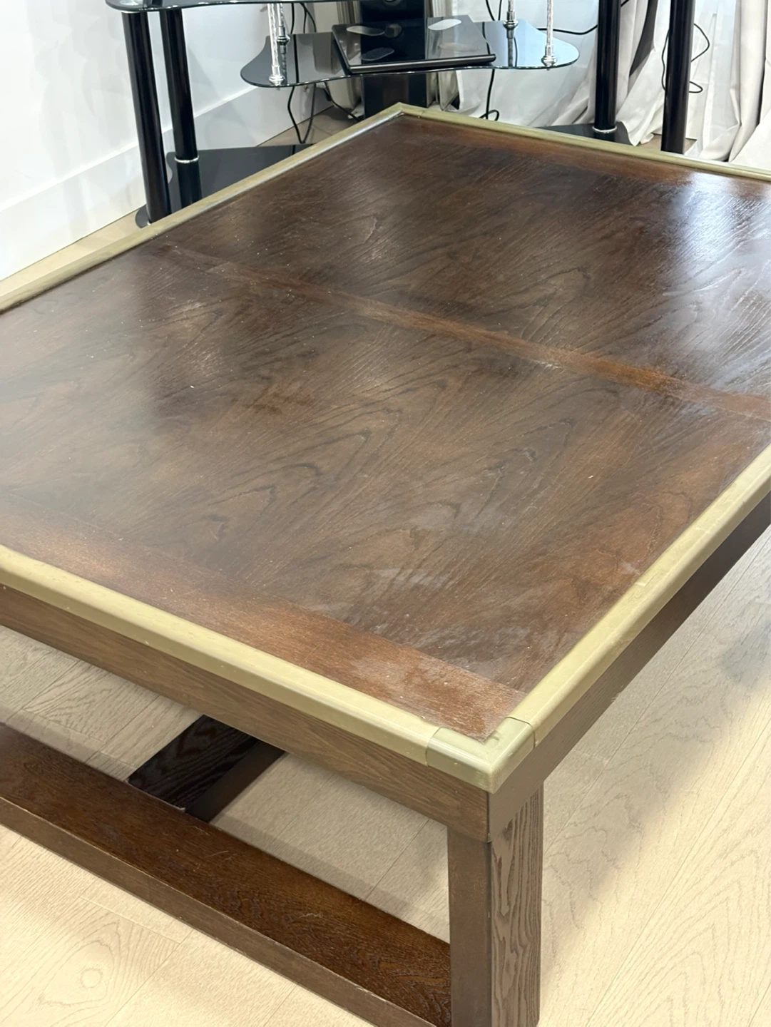 Dark Wood Coffee Table