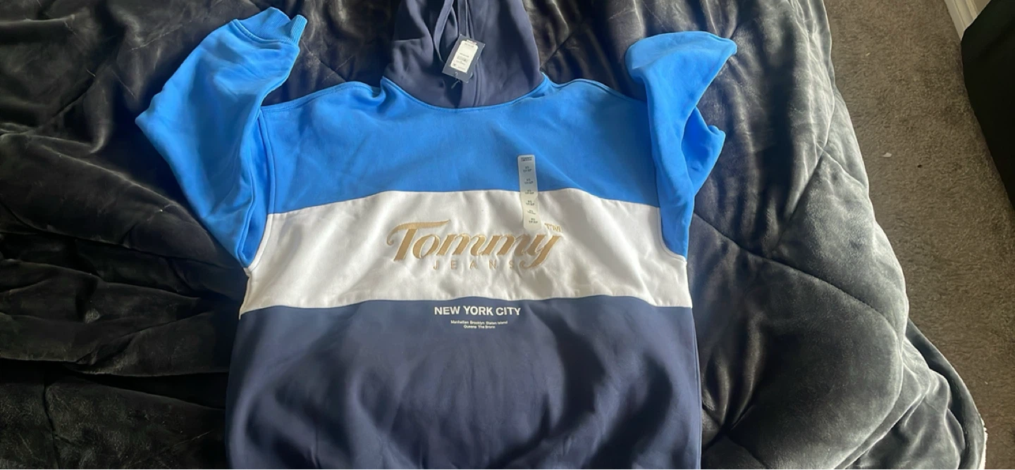 Tommy Jeans Colour Block Hoodie - XS