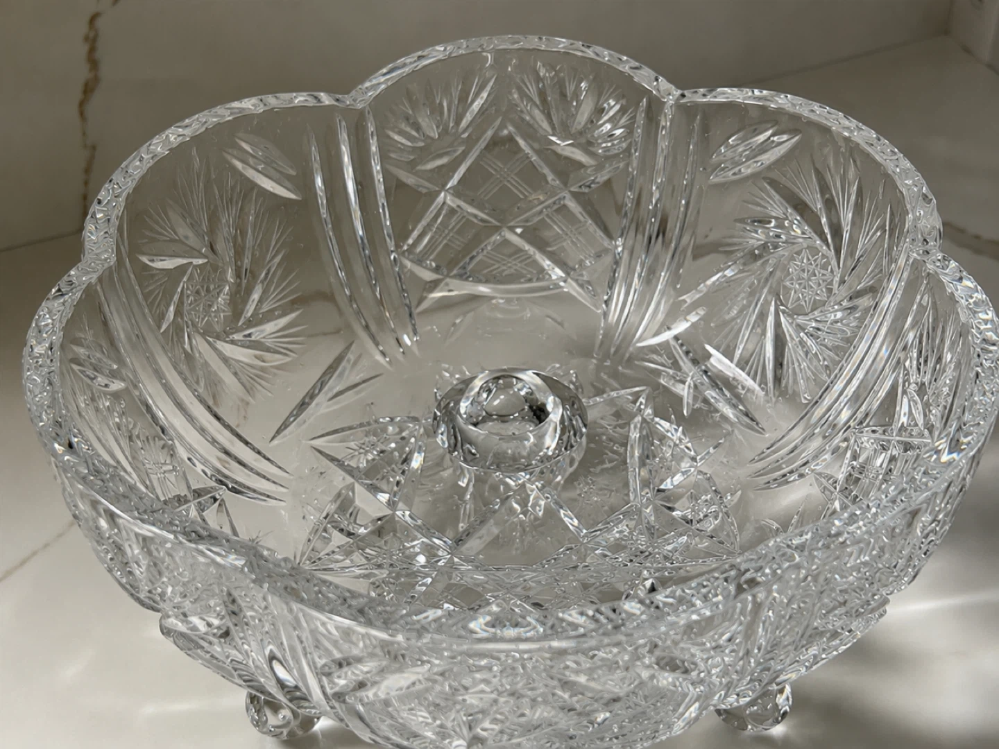 Elegant vintage crystal bow - photo 2