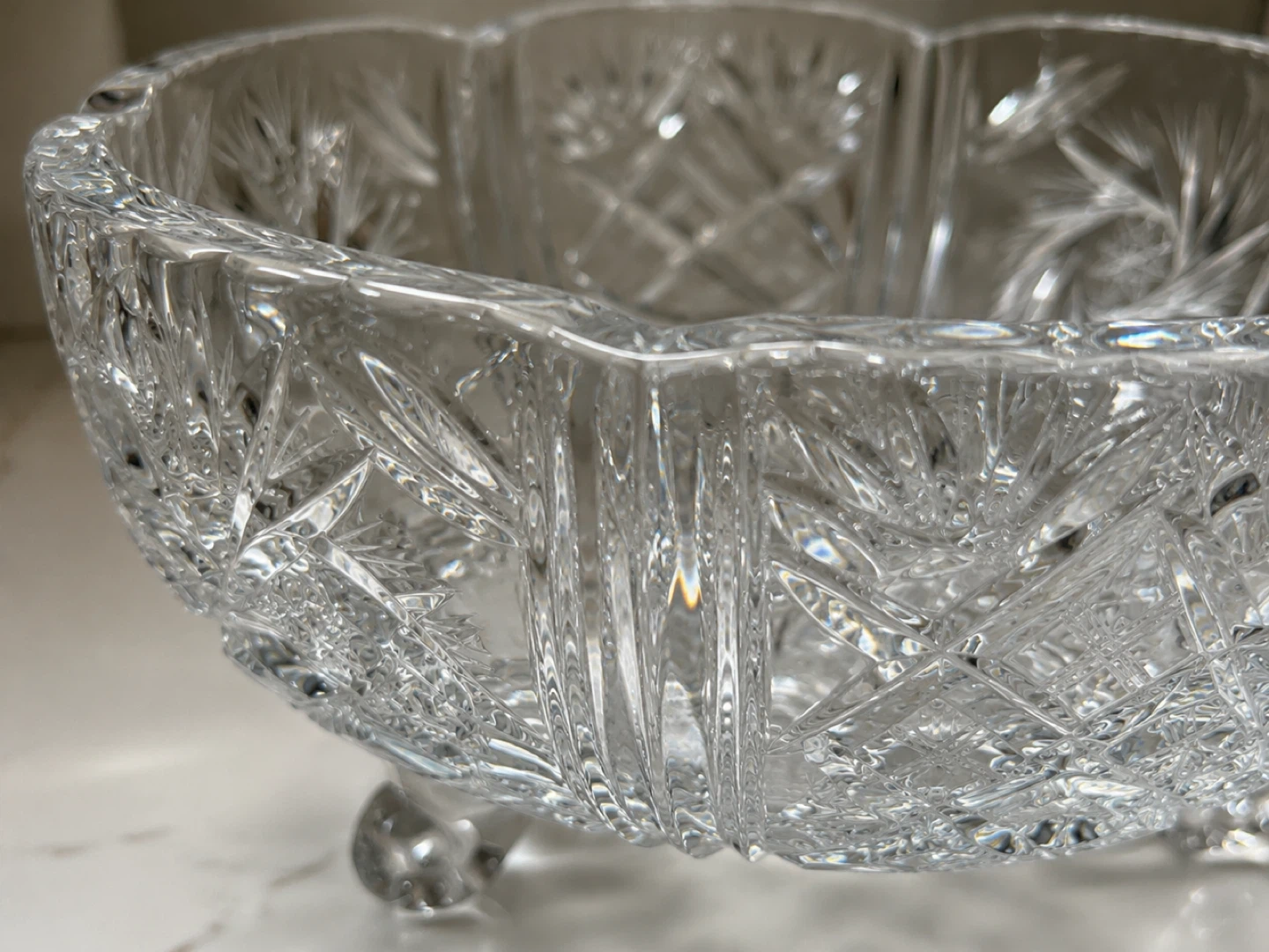 Elegant vintage crystal bow - photo 3