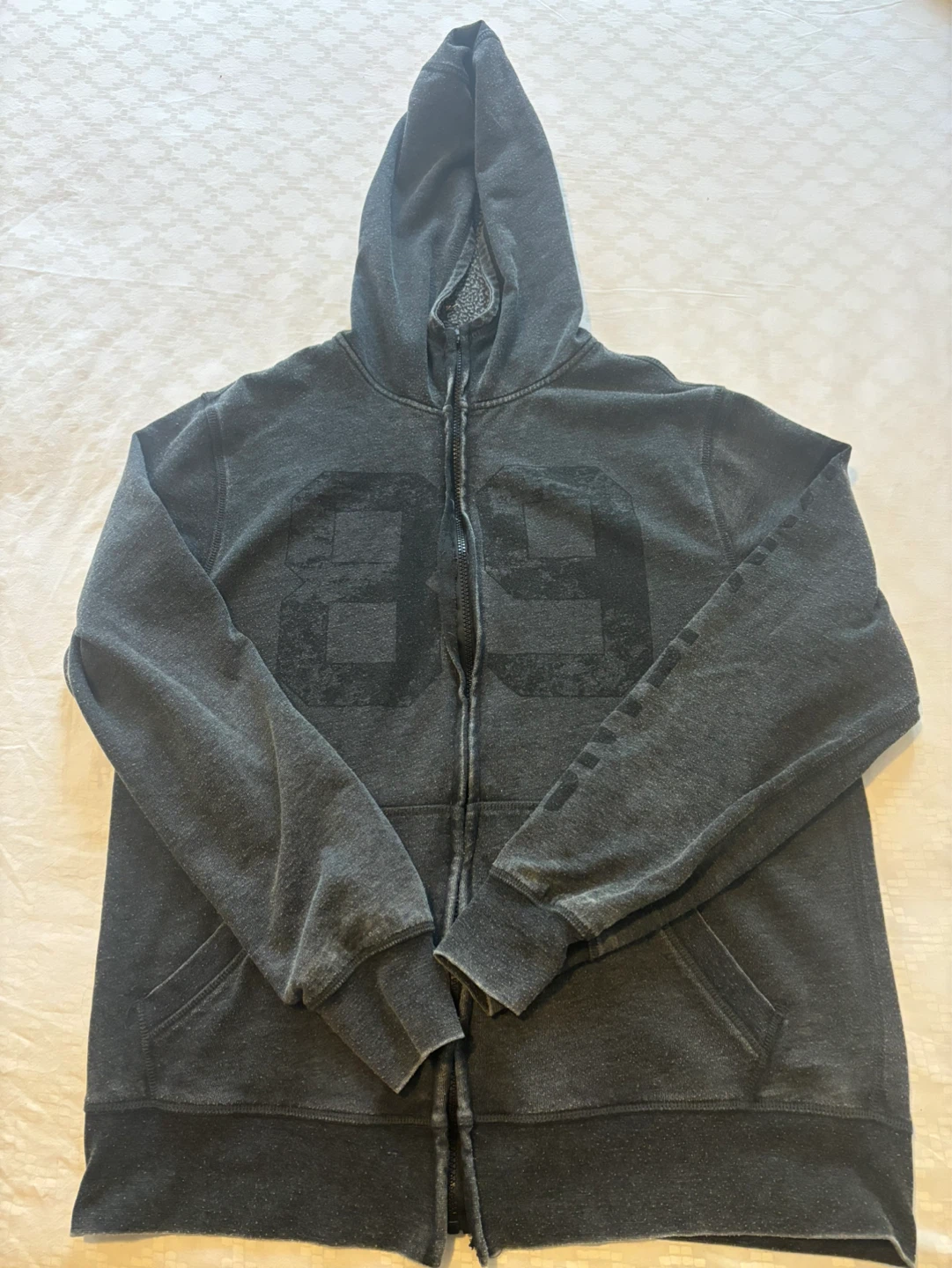 DKNY Jeans Zip-Up Hoodie