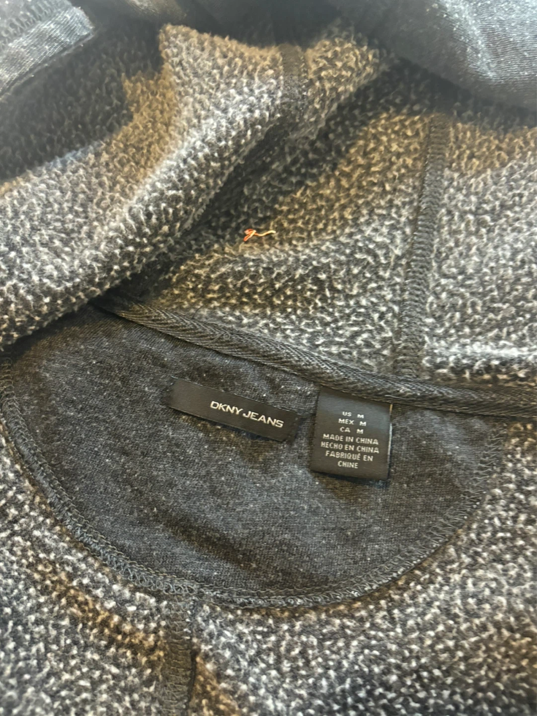 DKNY Jeans Zip-Up Hoodie - photo 2