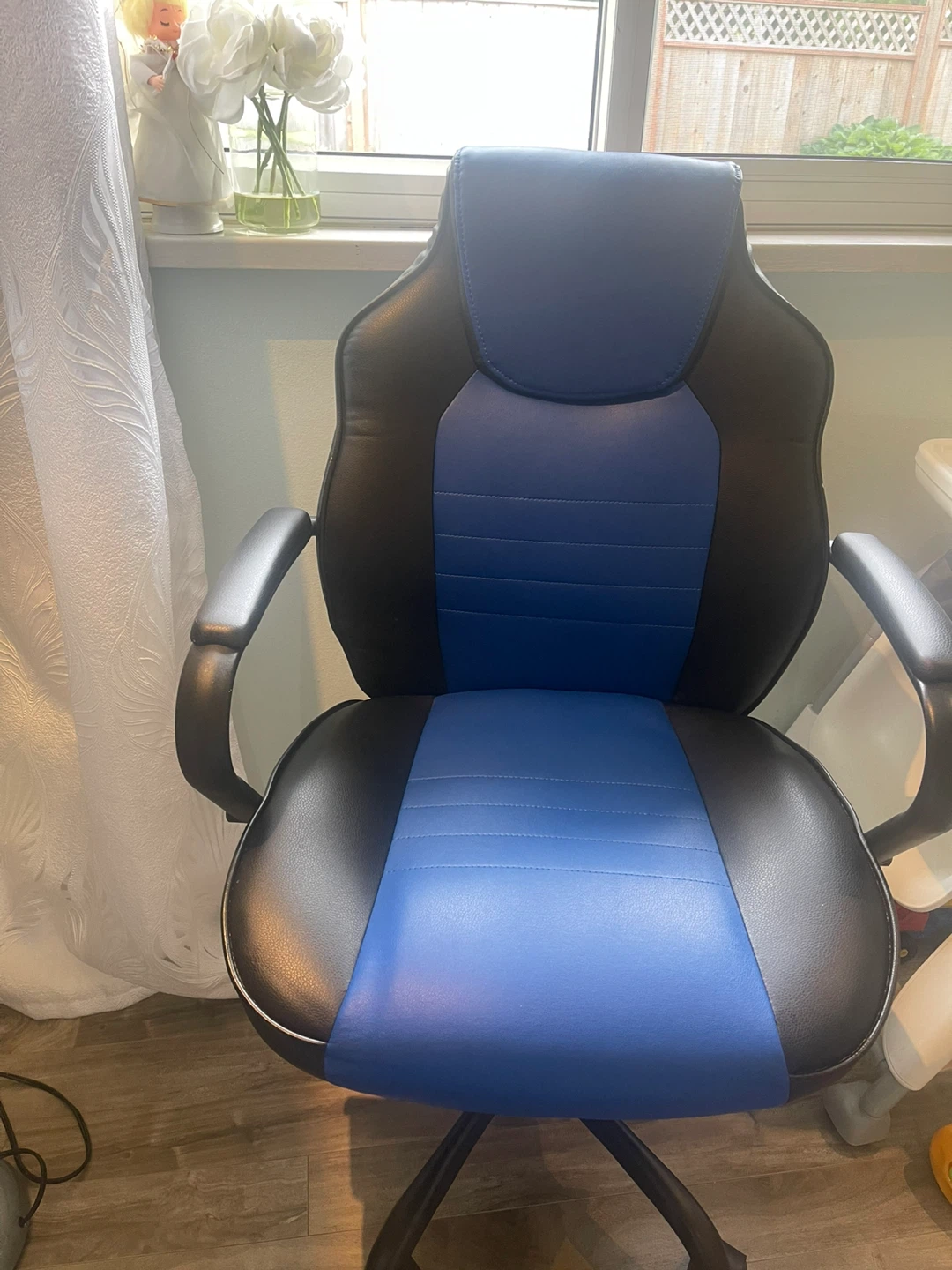 Gaming Chair - Blue and Black