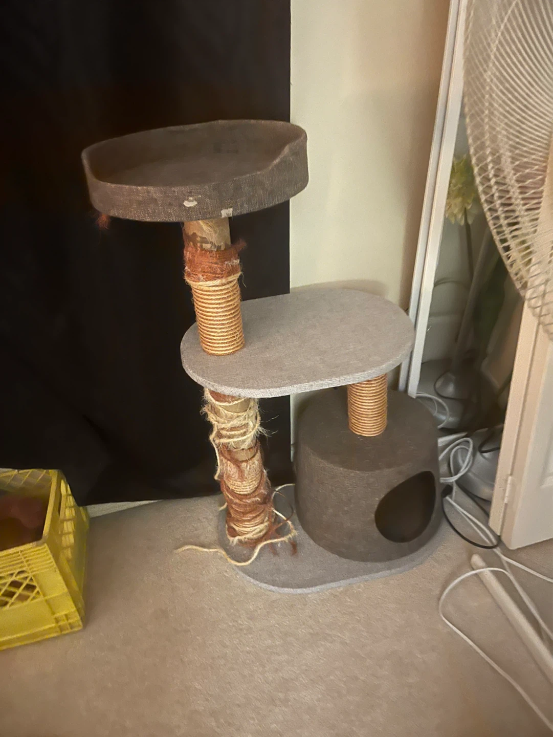 Multi-level Cat Tree Condo with Scratching Posts - photo 3