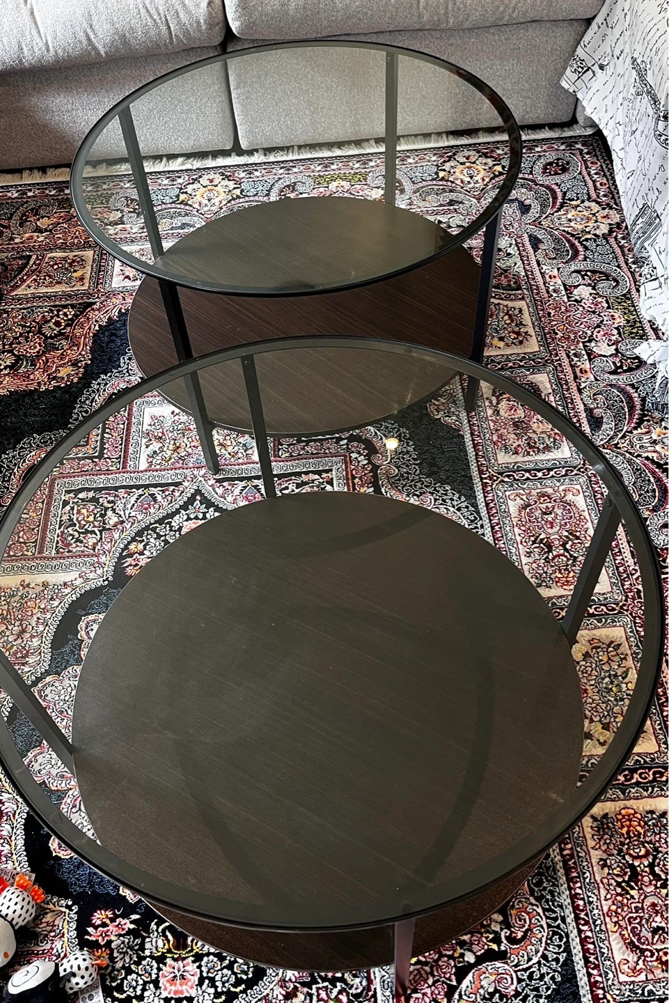Round Nesting Coffee Tables - photo 2