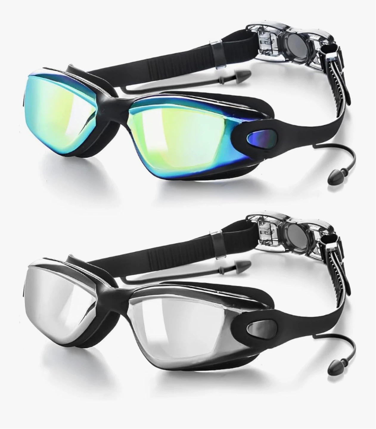 UV Shield Anti-Fog Swim Goggles - Set of 5 - photo 4
