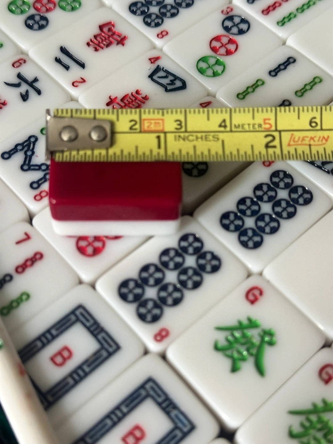Mahjong game set 149 tiles plus more - photo 5