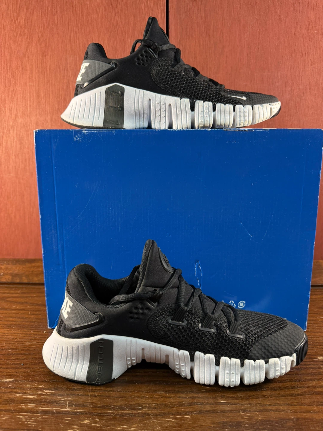 Nike Free Metcon 4 Black/White Men’s Training Shoes Size US 7,5 - photo 2