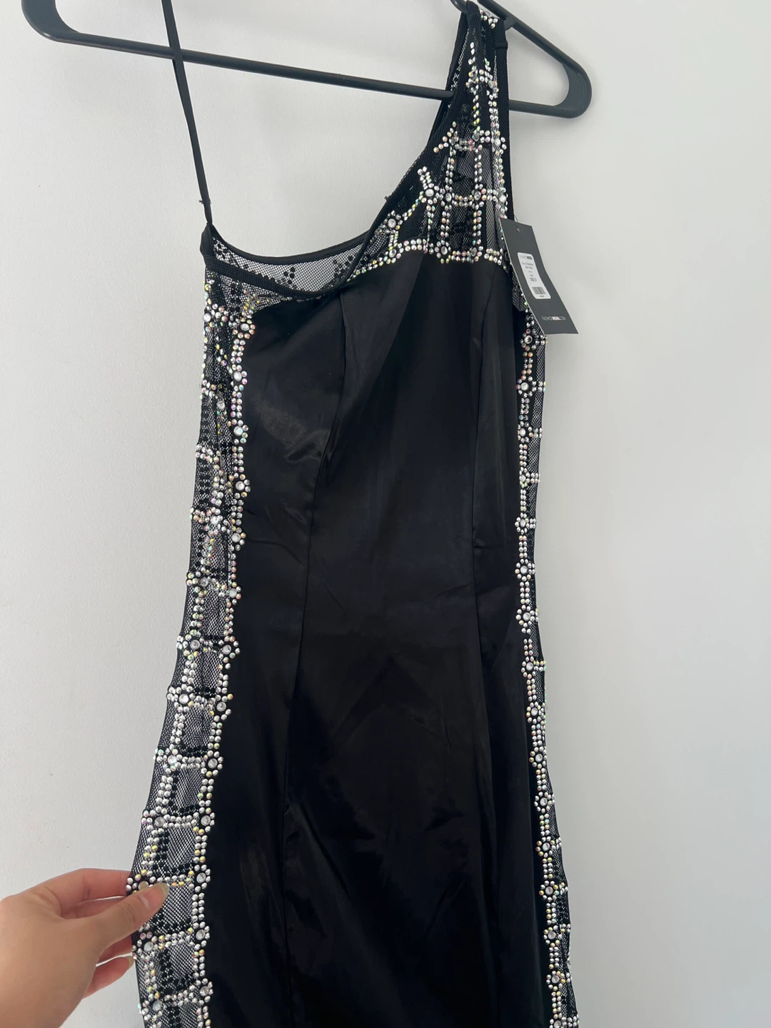 Fashion Nova "Emily Embellished Maxi Dress" Black Size S - photo 4