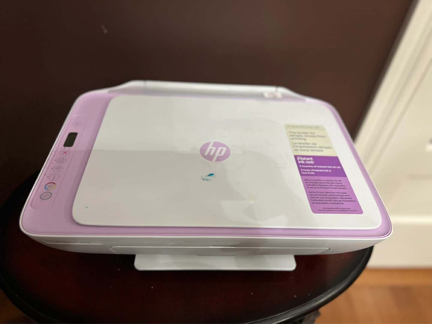 HP DeskJet 2755e All-in-One Printer - White/Purple - photo 2