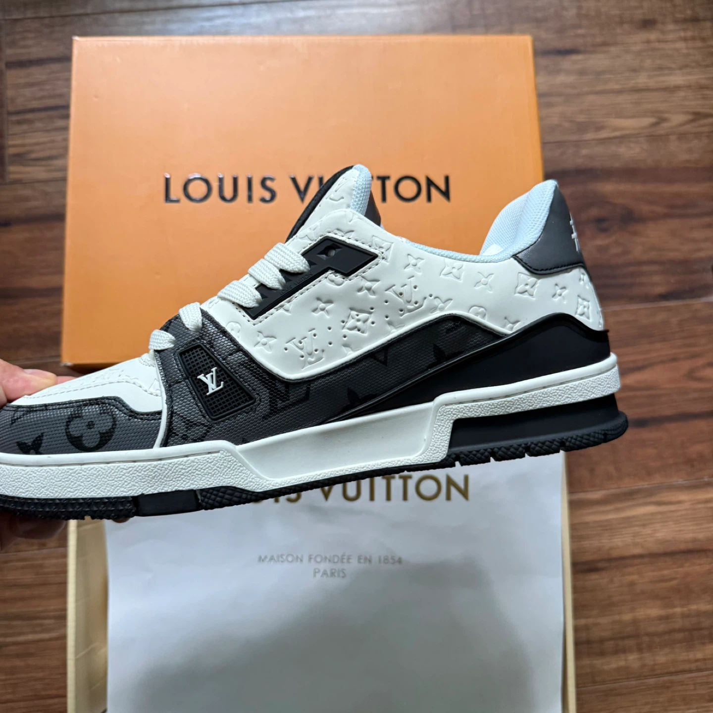 (180$)Louis Vuitton Trainer Sneakers  Message for Real Price - photo 4