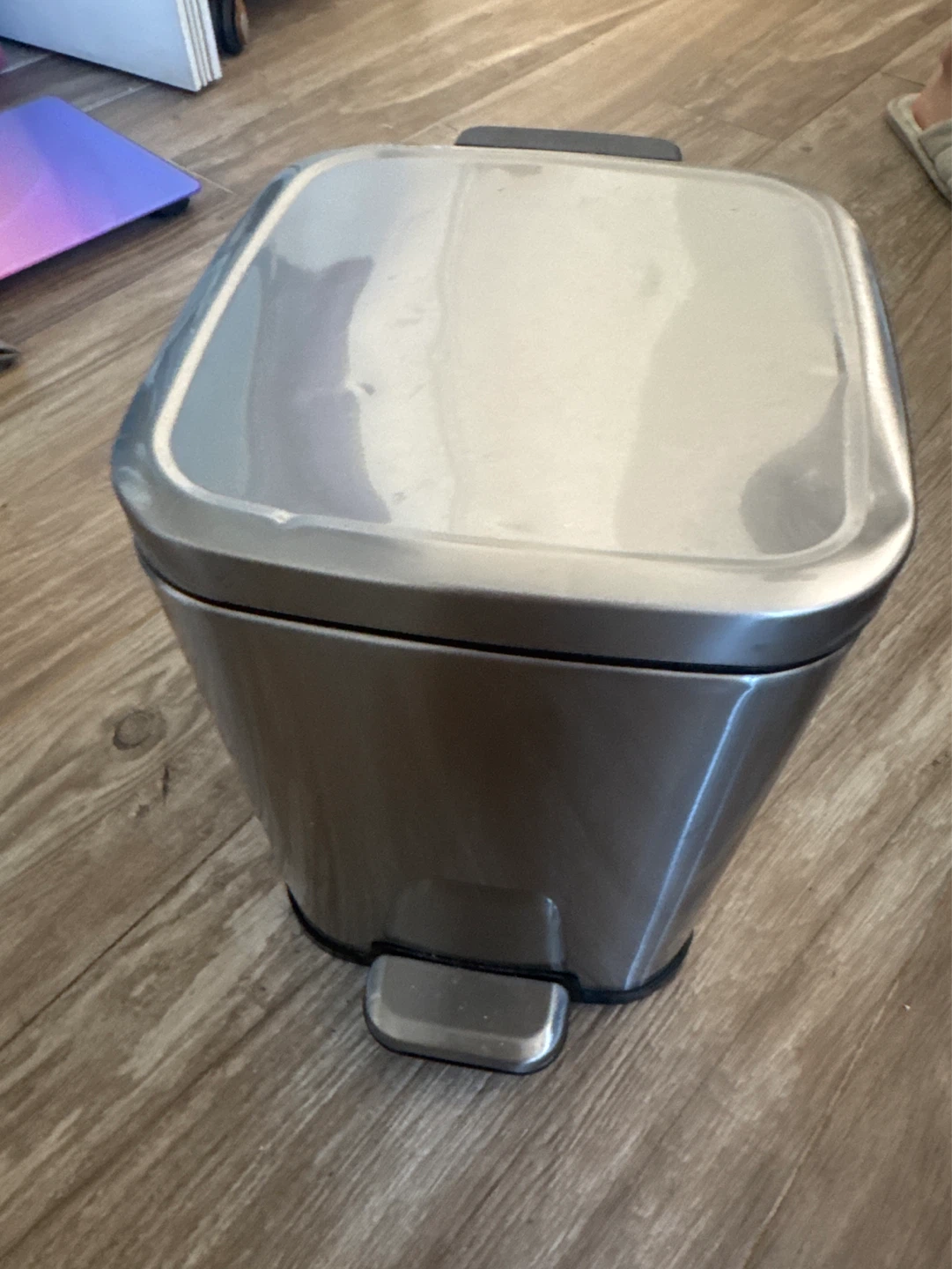 MOVE OUT SALE Stainless Steel Step Trash Can