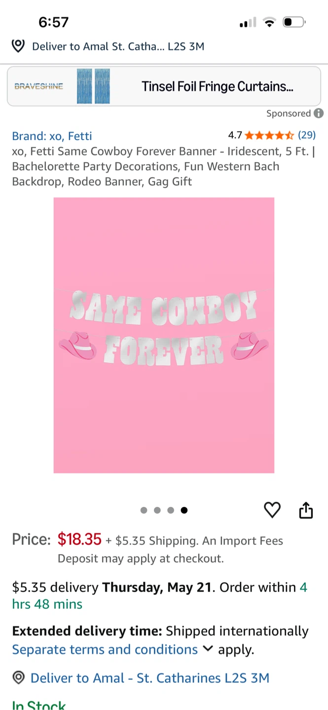 Same Cowboy Forever Banner - photo 3