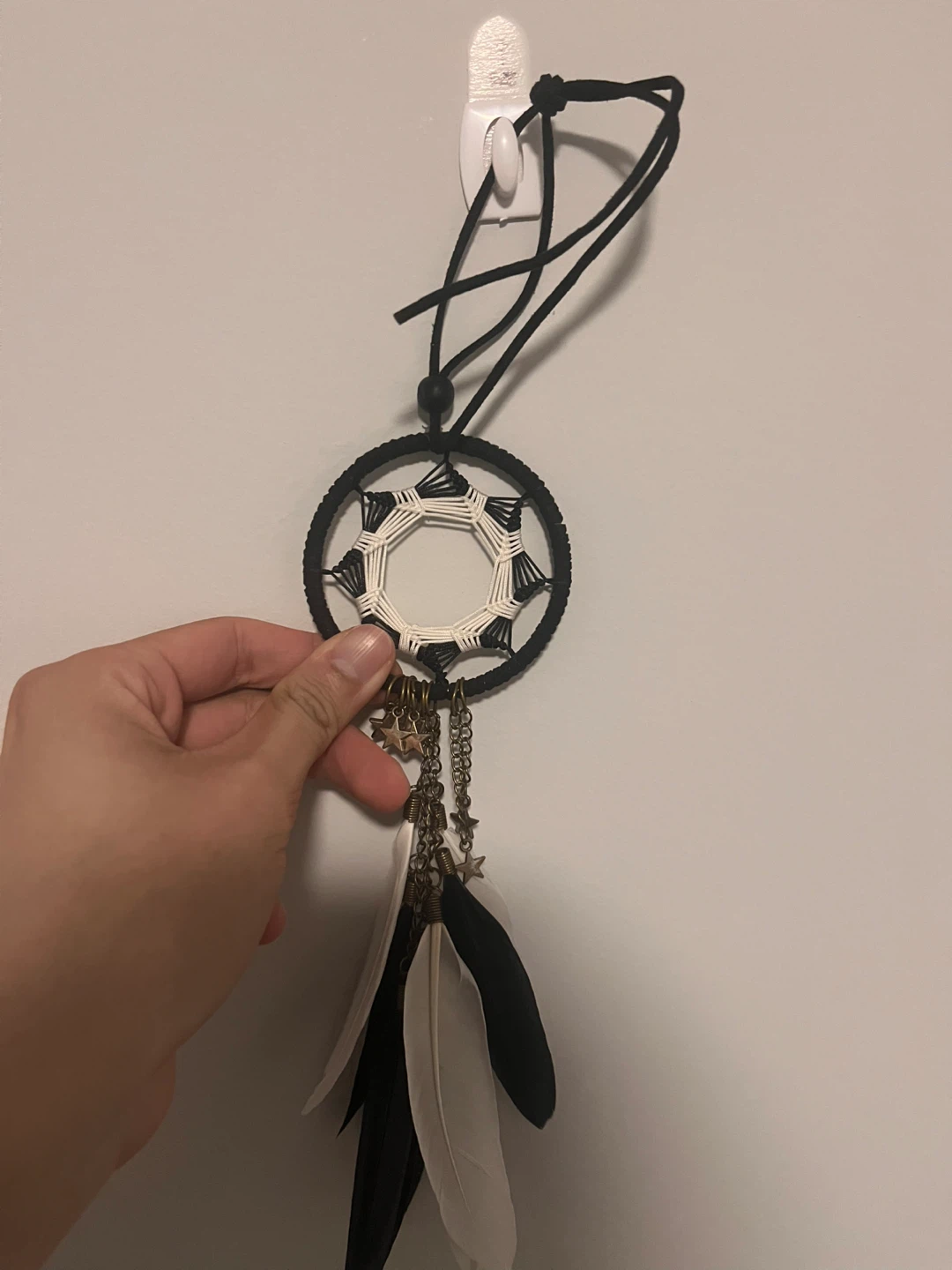 Dreamcatcher with Feathers and Charms - photo 2