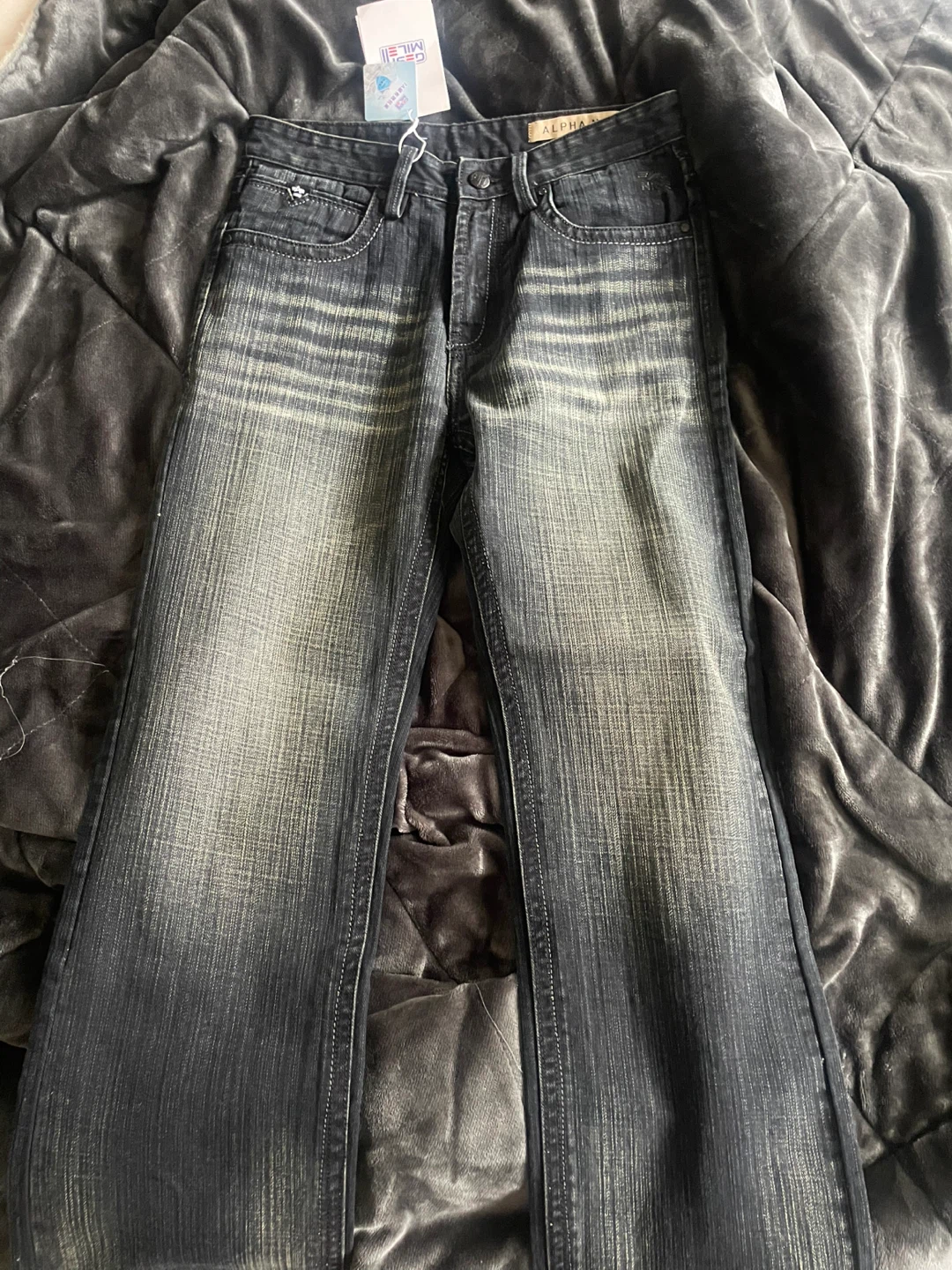 Alpha Nine Straight Leg Jeans