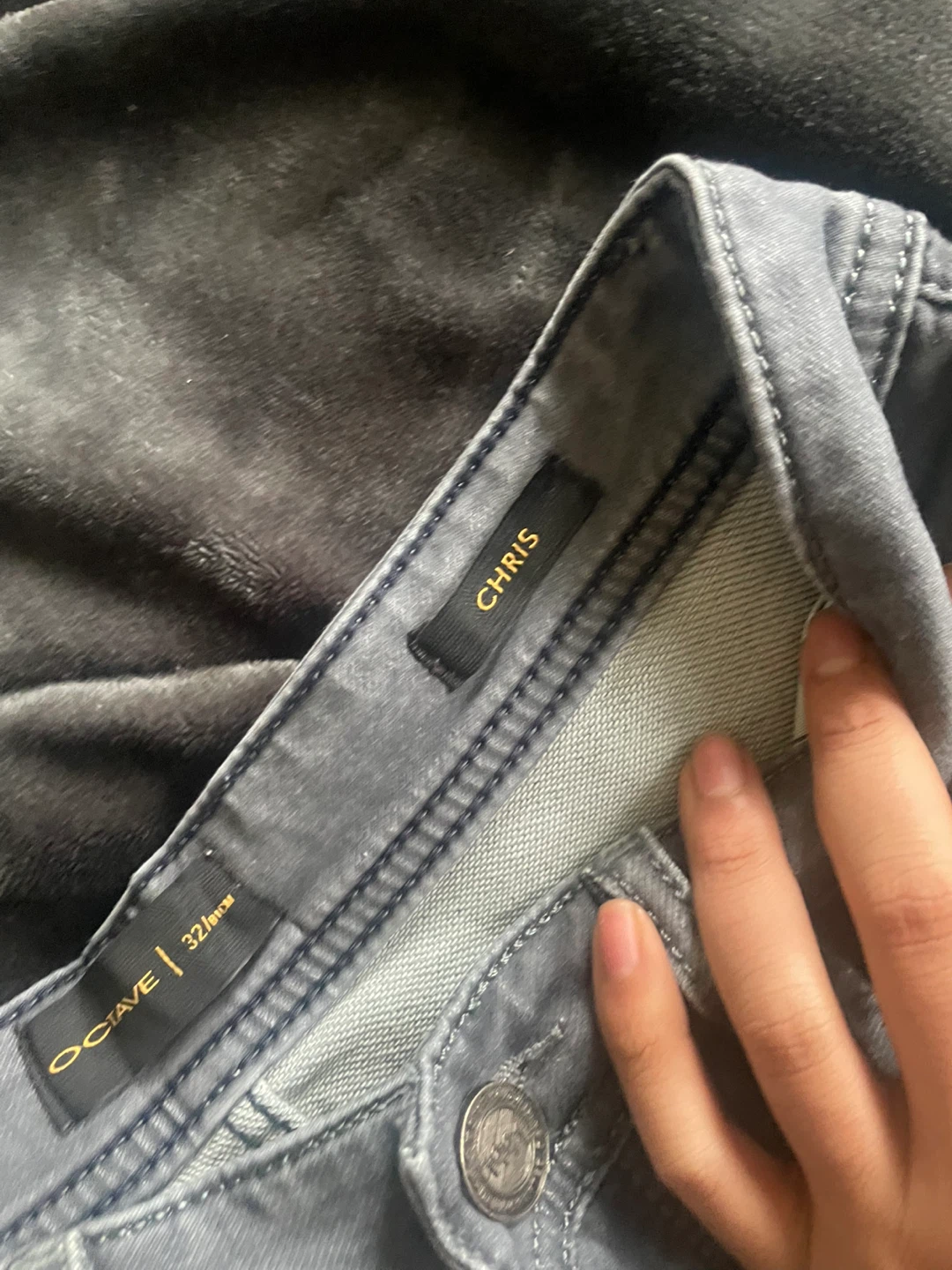 Octave Chris Grey Jeans - Size 32 - photo 4