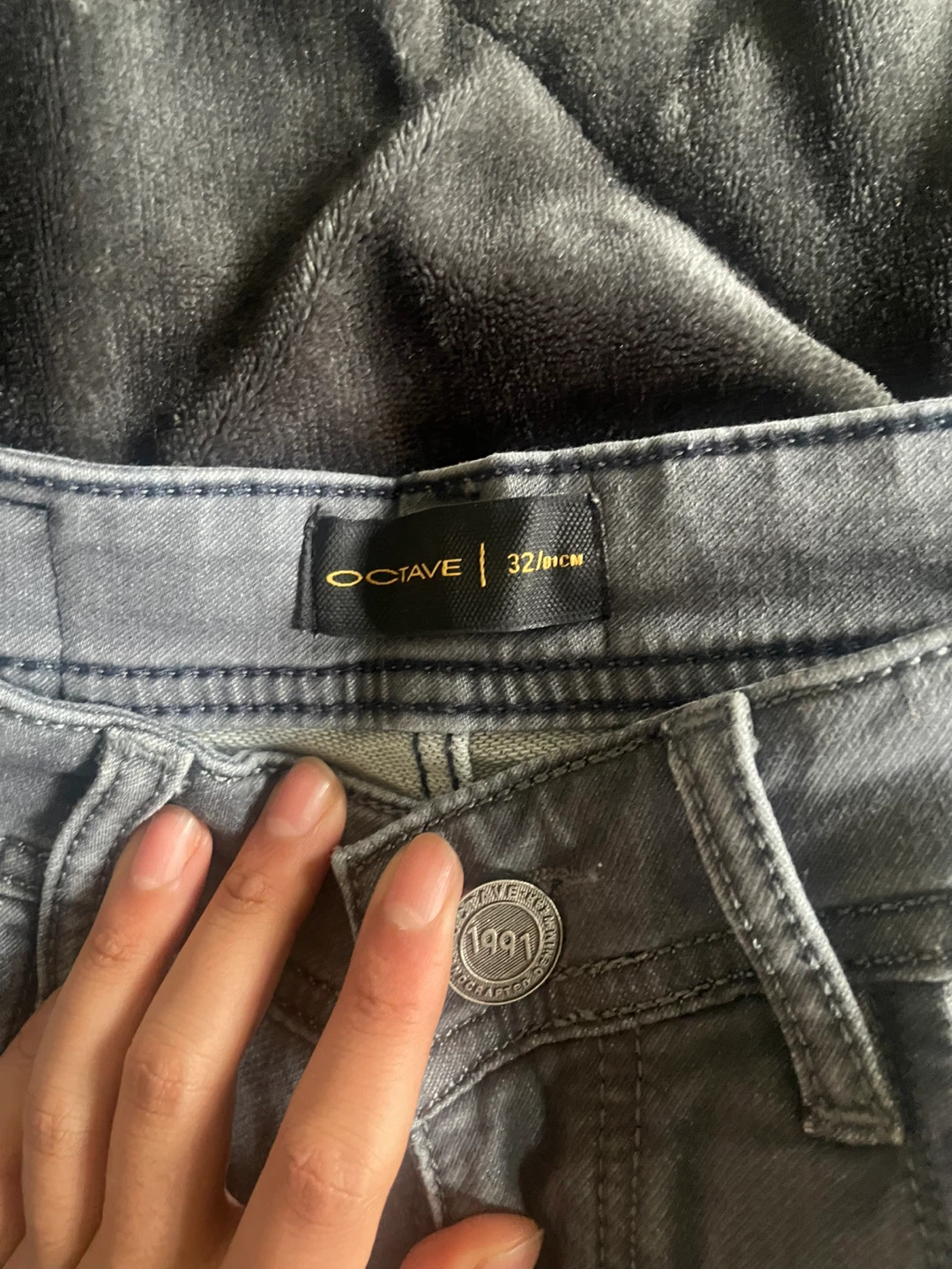 Octave Chris Grey Jeans - Size 32 - photo 3