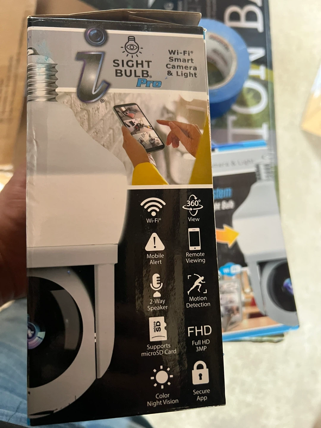 iSight Bulb Pro Wi-Fi Smart Camera & Light - photo 4