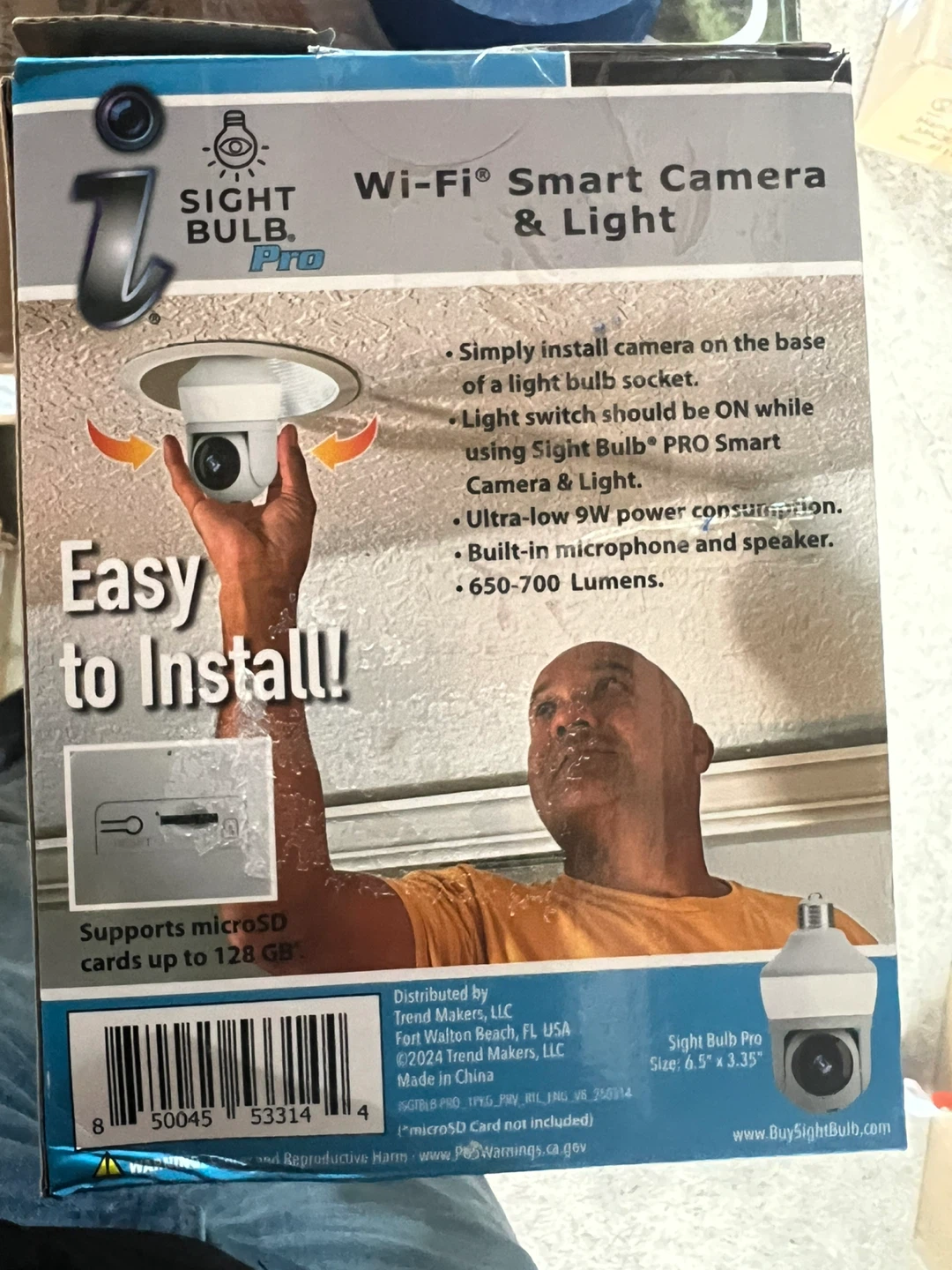 iSight Bulb Pro Wi-Fi Smart Camera & Light - photo 3