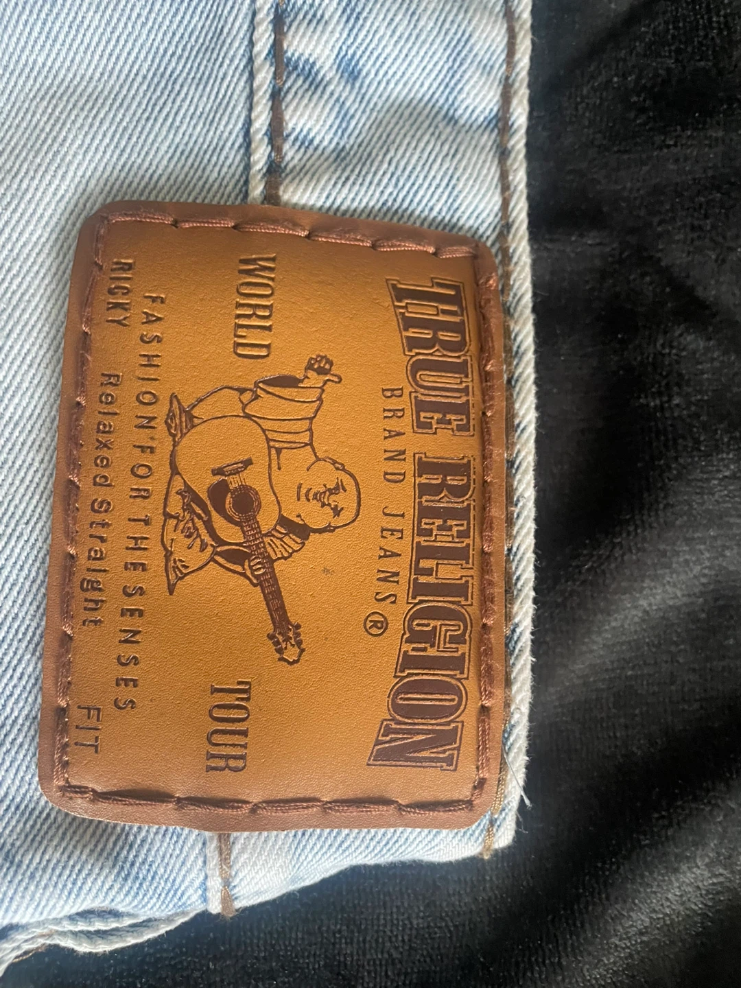 True Religion Ricky Relaxed Straight Jeans Men's Size 32 - photo 2