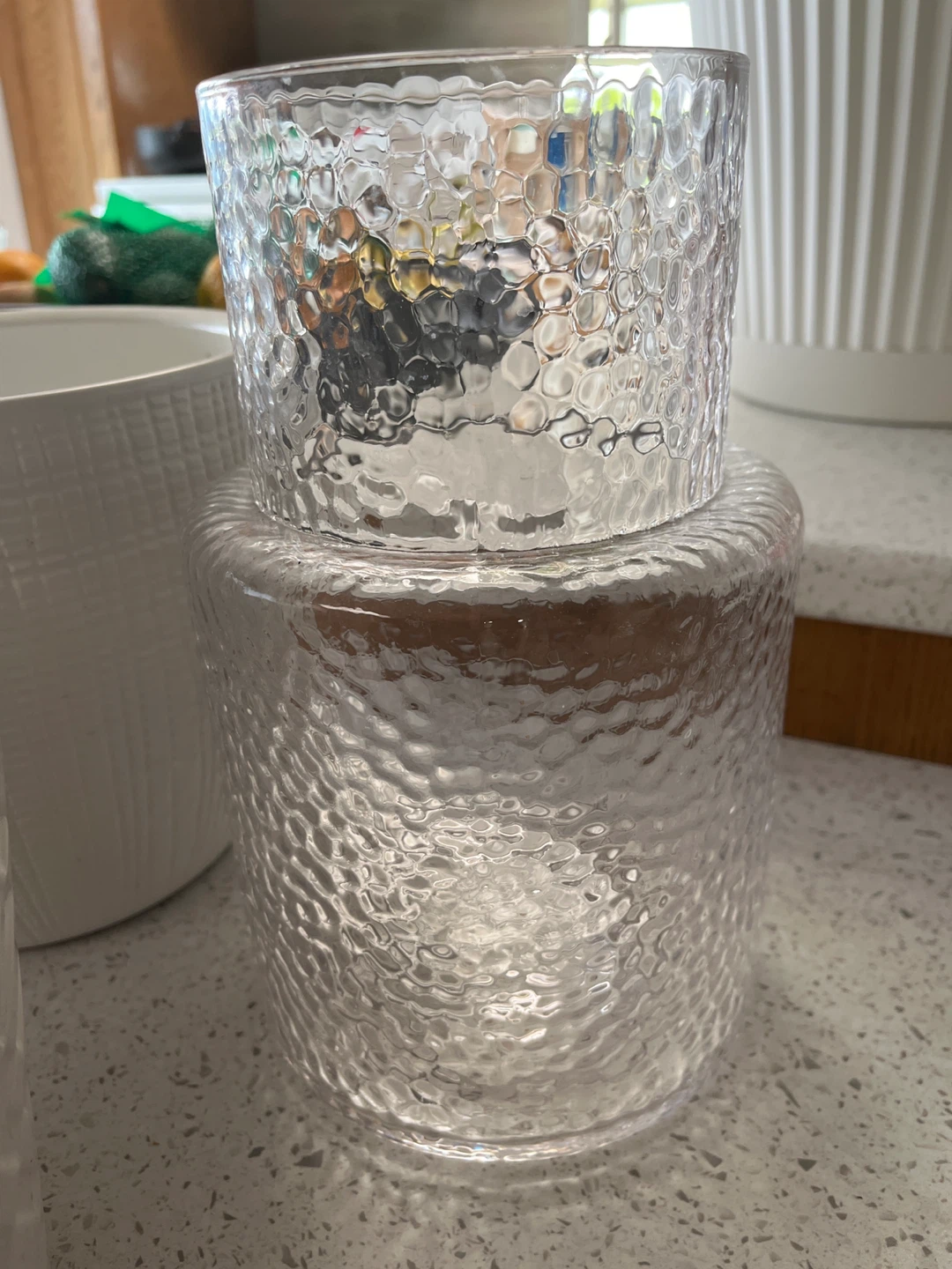 Set of 4 Ceramic & Glass Planters - photo 4