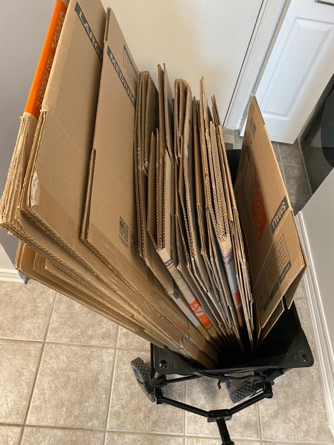 Assorted Cardboard Moving Boxes - photo 2