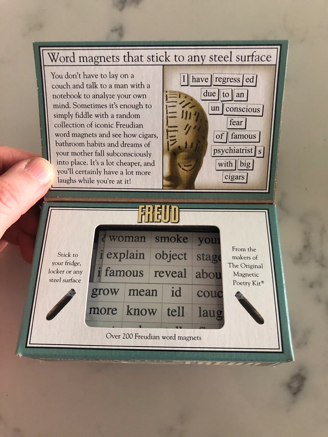 BNIB - Freud Magnetic Poetry Kit - photo 2